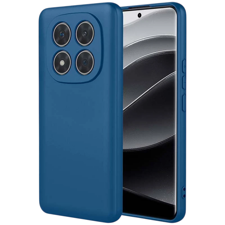 Capa Xiaomi Redmi Note 14 Pro Plus 5G Square Liquid Premium Azul