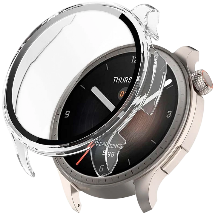 Capa PC + Vidro Temperado Amazfit Balance Transparente