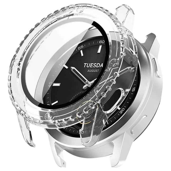 Capa PC + Vidro Temperado Xiaomi Watch S3 Transparente