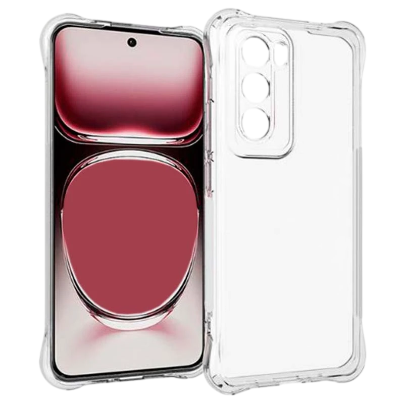 Capa de silicone Reinforced Oppo Reno12 5G