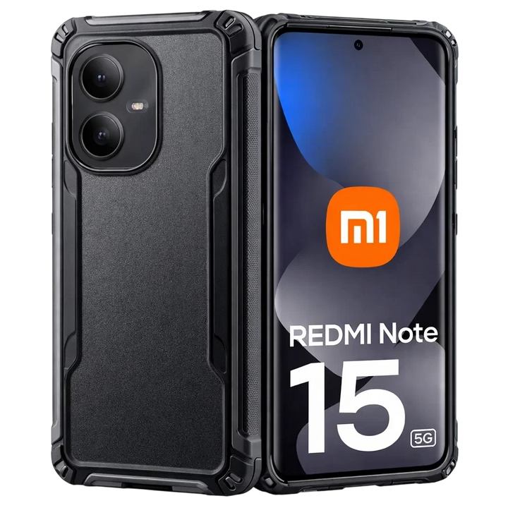 Capa de silicone reforçada Xiaomi Redmi Note 15 5G / Note 15 4G