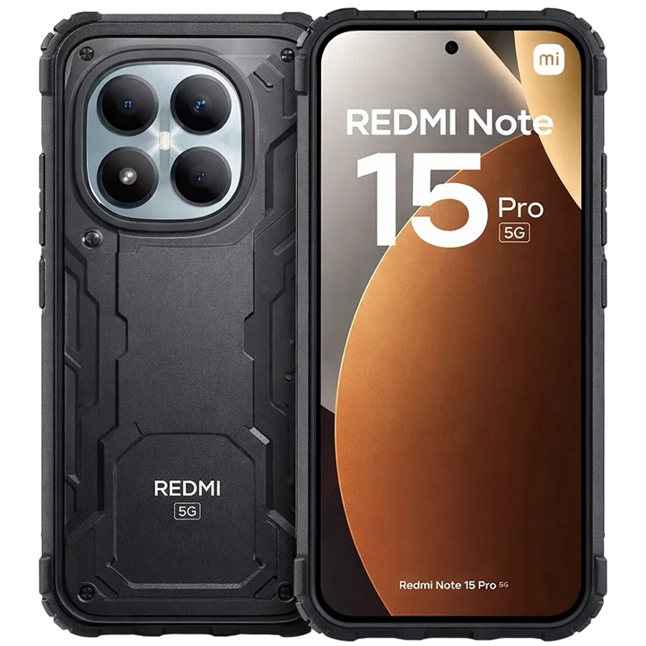 Capa de silicone reforçada Xiaomi Redmi Note 15 Pro 5G