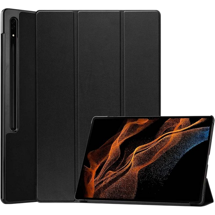 Capa Samsung Galaxy Tab S9 Ultra/S10 Ultra Compatível Preto