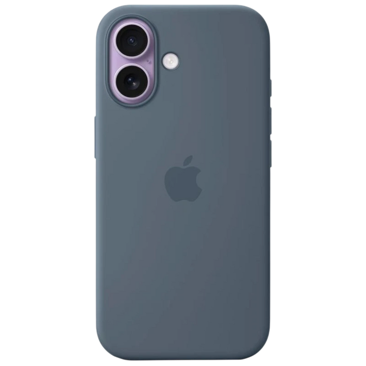 Capa de silicone com Magsafe para iPhone 17 - Azul marinho