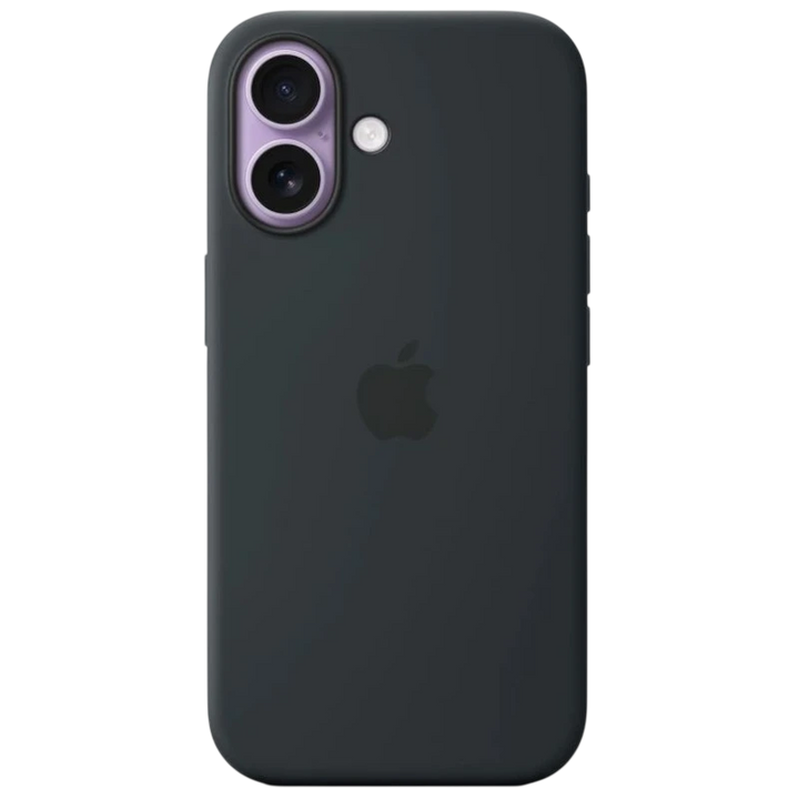 Capa de silicone com Magsafe para iPhone 17 - Preto