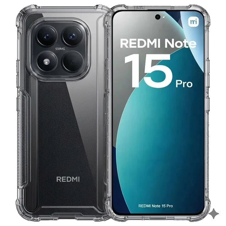Capa de silicone reforçada Xiaomi Redmi Note 15 Pro 4G
