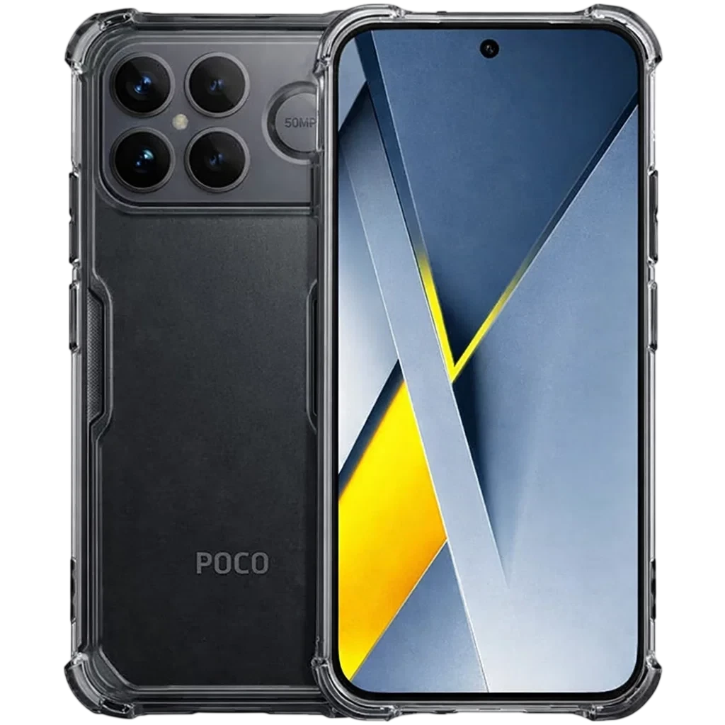 Capa de silicone reforçada Poco F8 Ultra 5G