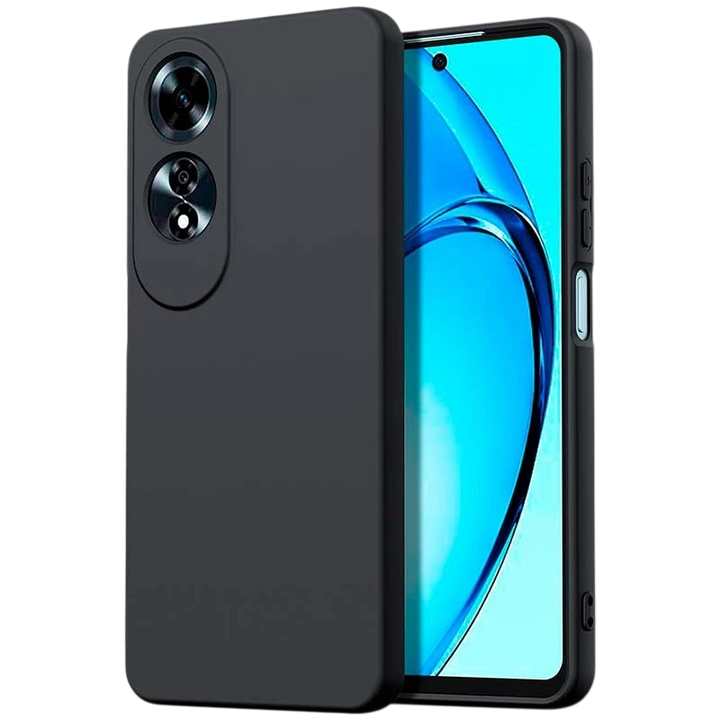 Capa Oppo A60 Square Liquid Premium Preto