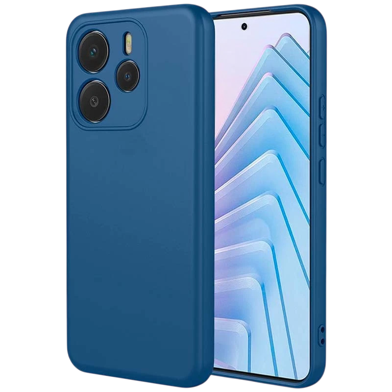 Capa Xiaomi Redmi Note 14 5G Square Liquid Premium Azul