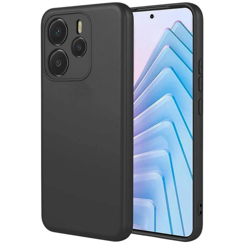 Capa Xiaomi Redmi Note 14 4G Square Liquid Premium Preto