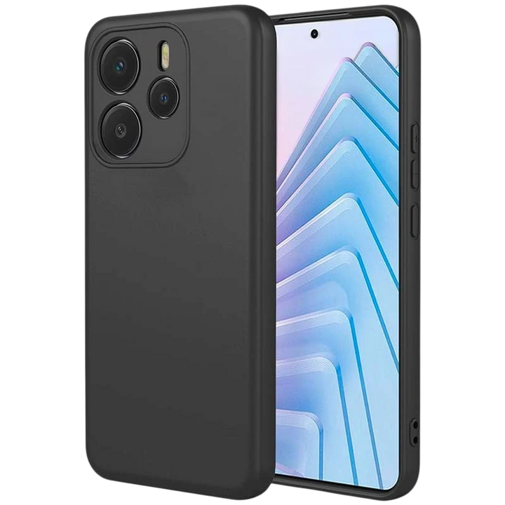 Capa Xiaomi Redmi Note 14 4G Square Liquid Premium Preto
