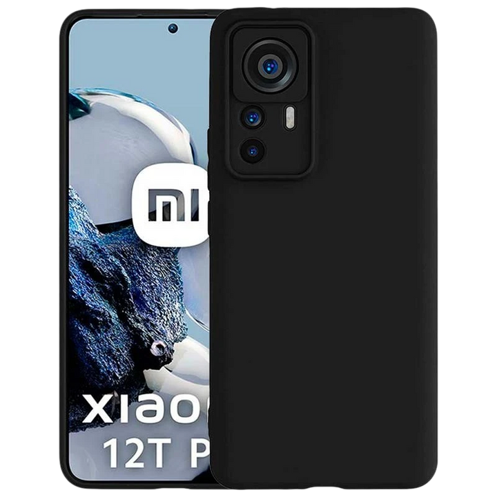 Capa Xiaomi 12T / 12T Pro Square Liquid Premium Preto