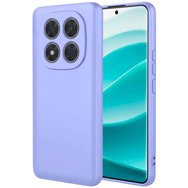 Capa Xiaomi Redmi Note 14 Pro 5G / Poco X7 5G Square Liquid Premium Lavanda