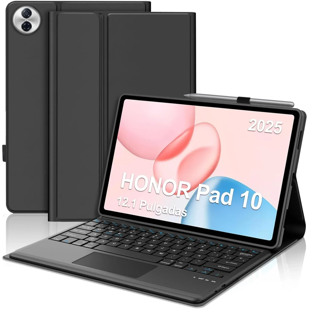 Capa com teclado para Honor Pad 10 12.1"