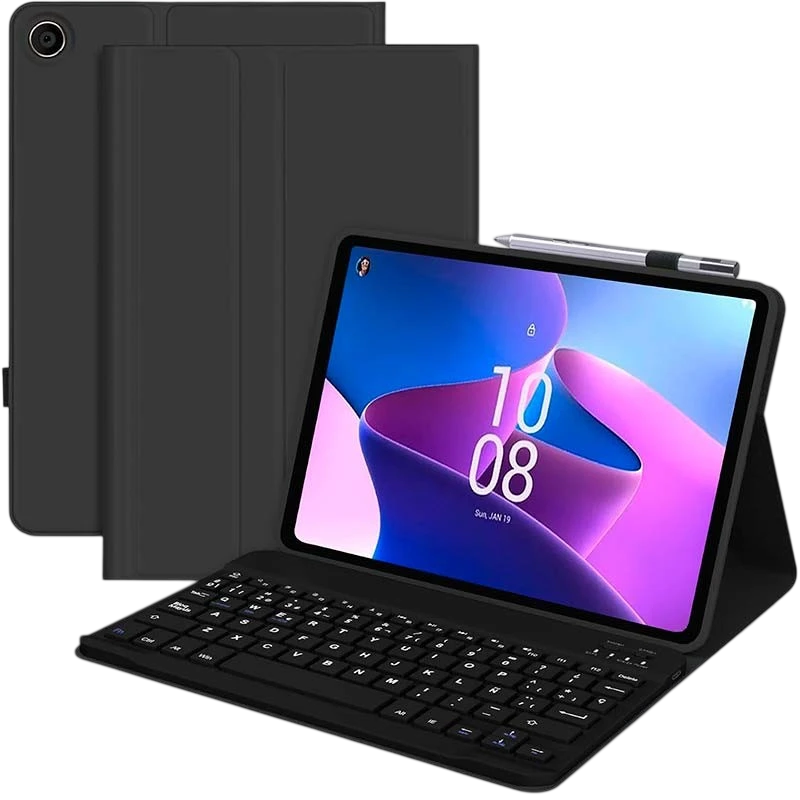 Capa com Teclado Lenovo Tab M10 Plus (3rd Gen) 10.6