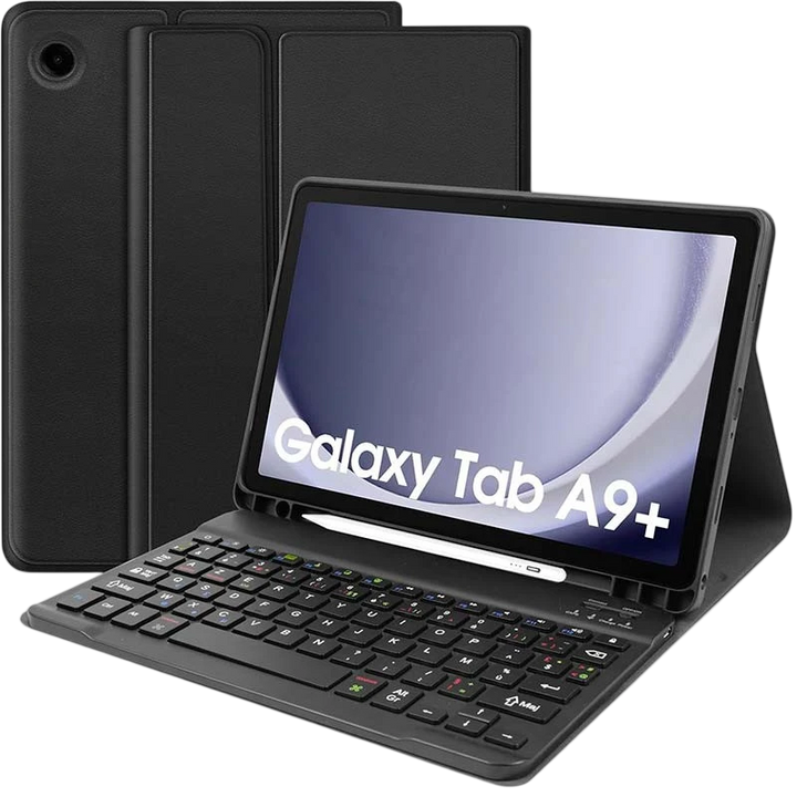 Funda con Teclado Samsung Galaxy Tab A9+ (Inglés)