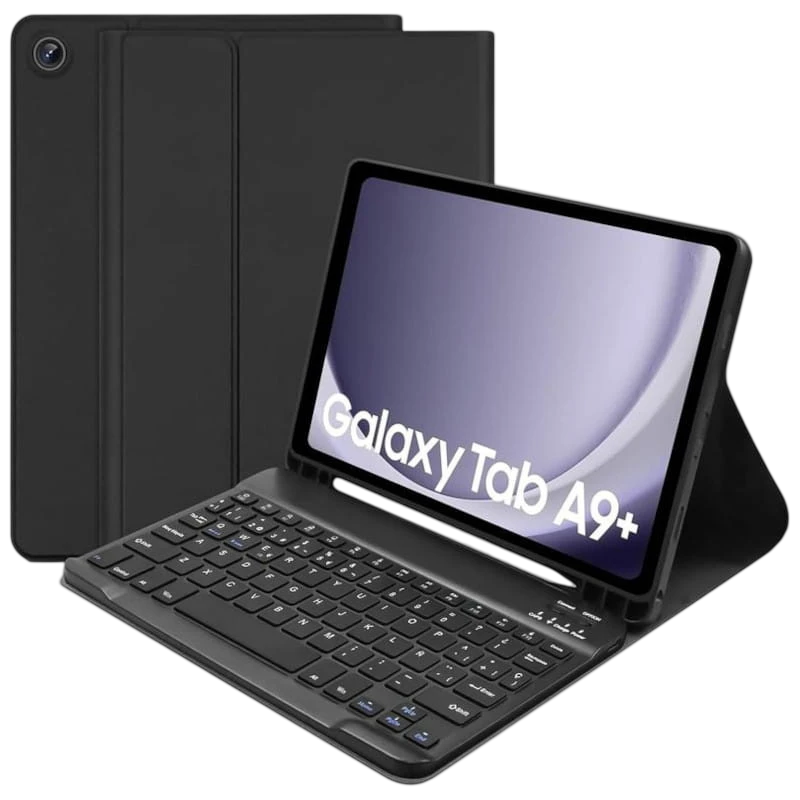 Capa com Teclado Samsung Galaxy Tab A9+ (Espanhol)