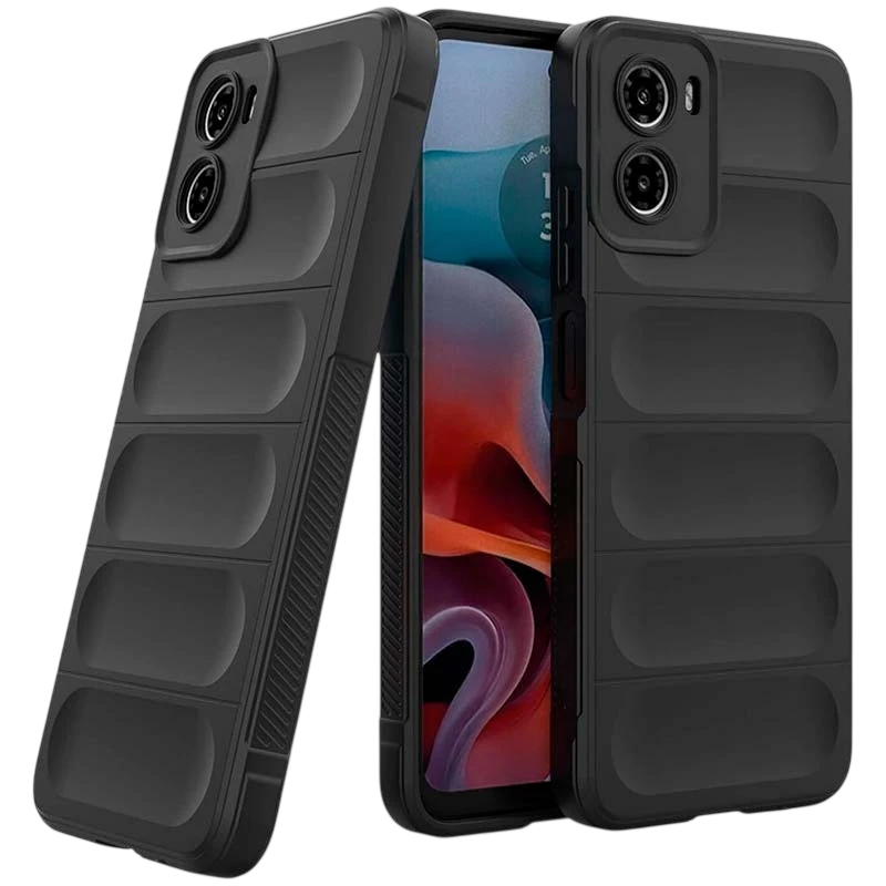 Capa de silicone Wave Xiaomi Poco X7 Pro 5G Preto