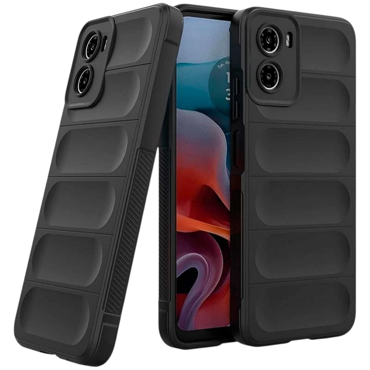 Capa de silicone Wave Xiaomi Poco X7 Pro 5G Preto