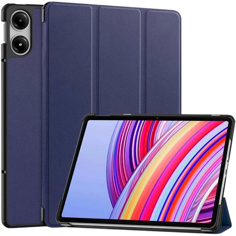 Capa Inteligente Xiaomi Redmi Pad Pro / Poco Pad 12.1 com Suporte Azul