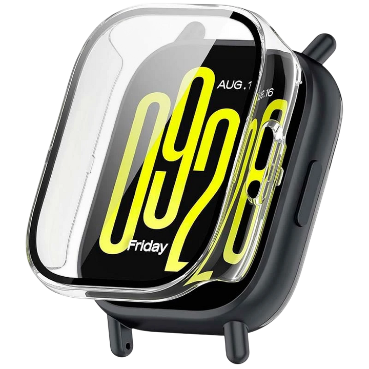 Capa PC + Vidro Temperado Xiaomi Redmi Watch 5 Active Transparente