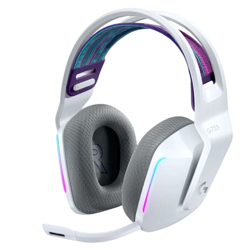 Logitech G G733 Branco - Auscultadores para jogos