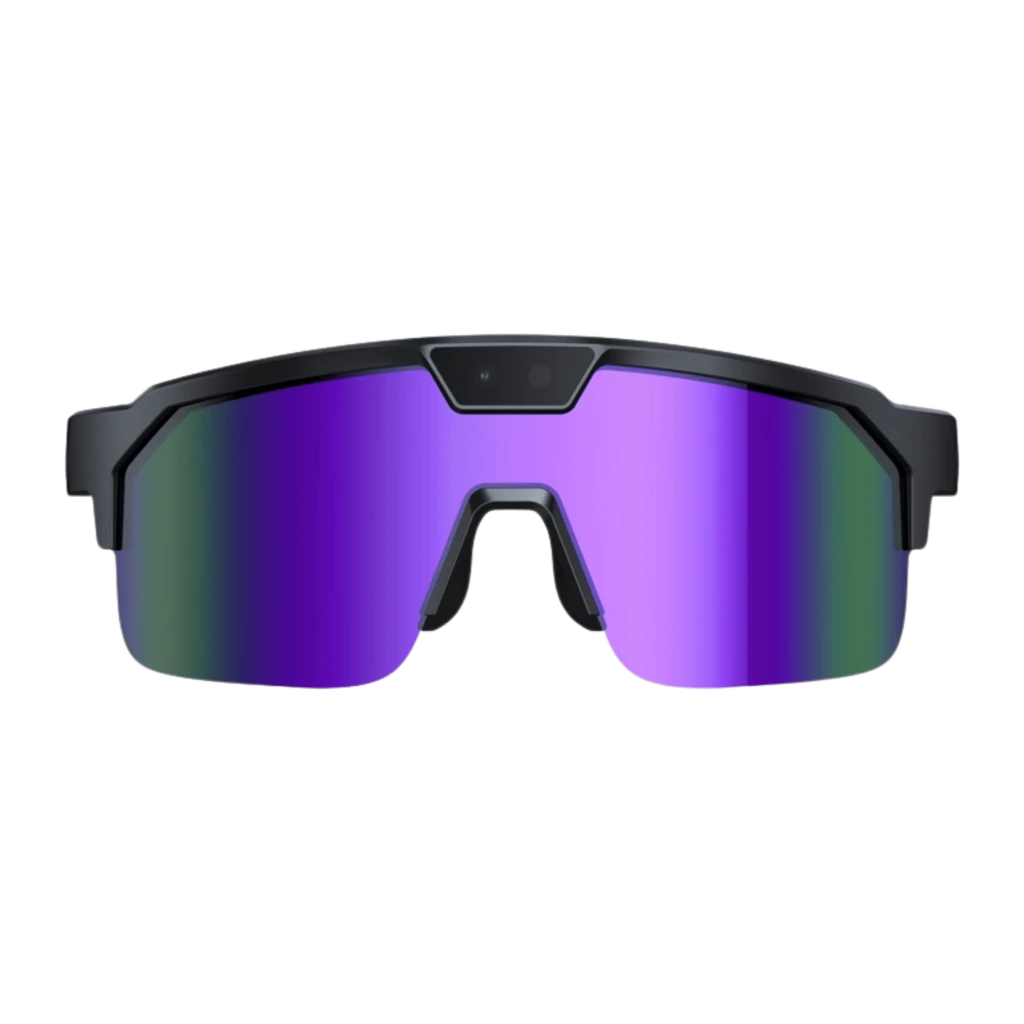 Zeblaze Q01 AI Sports Sunglasses Purple 8MP Sony IMX219