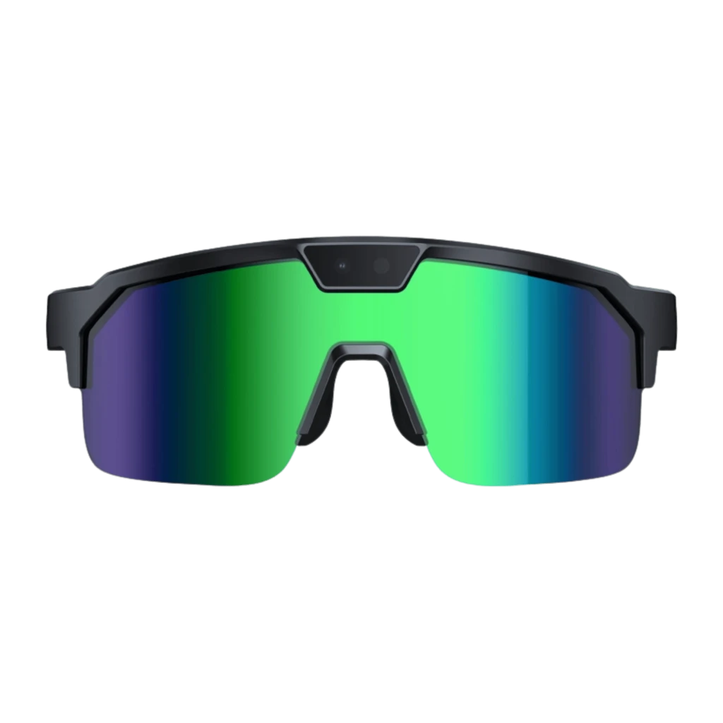 Zeblaze Q01 AI Sports Sunglasses Green 8MP Sony IMX219
