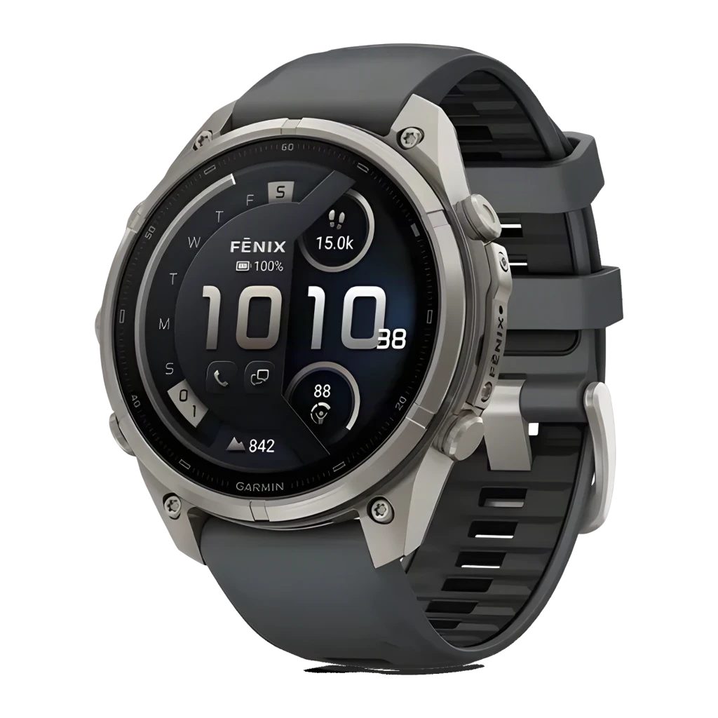 Garmin Fenix 9 Pro 47mm AMOLED LTE Titânio Grafite/Preto GPS Multibanda