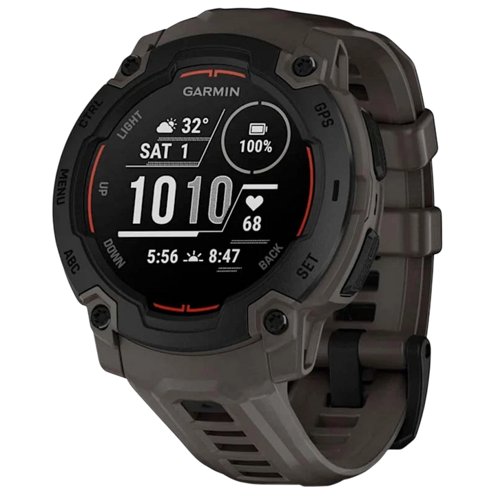 Garmin Instinct E 45mm Preto com Bracelete Carvão - Smartwatch com GPS
