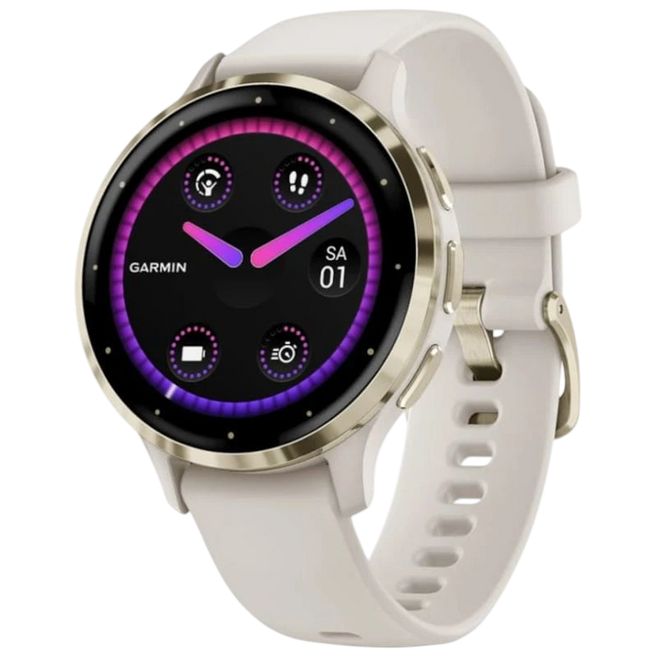 Garmin Venu 3S Cinza Dourado – Relógio inteligente