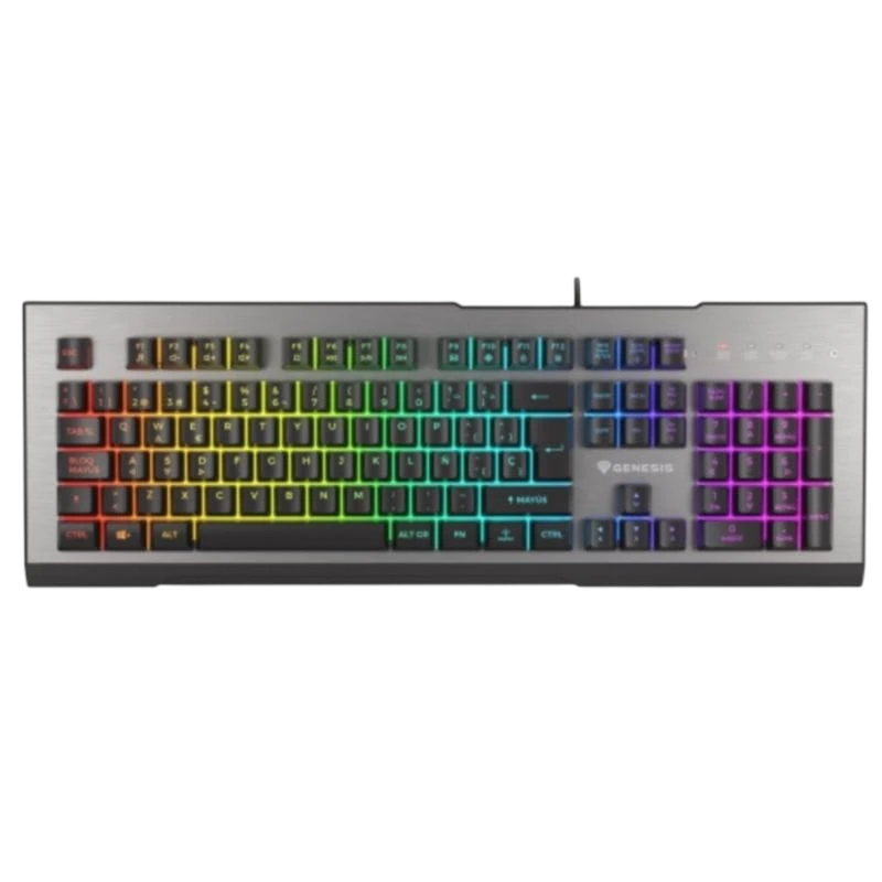 Genesis Rhod 500 RGB 8 ms Preto / Prata