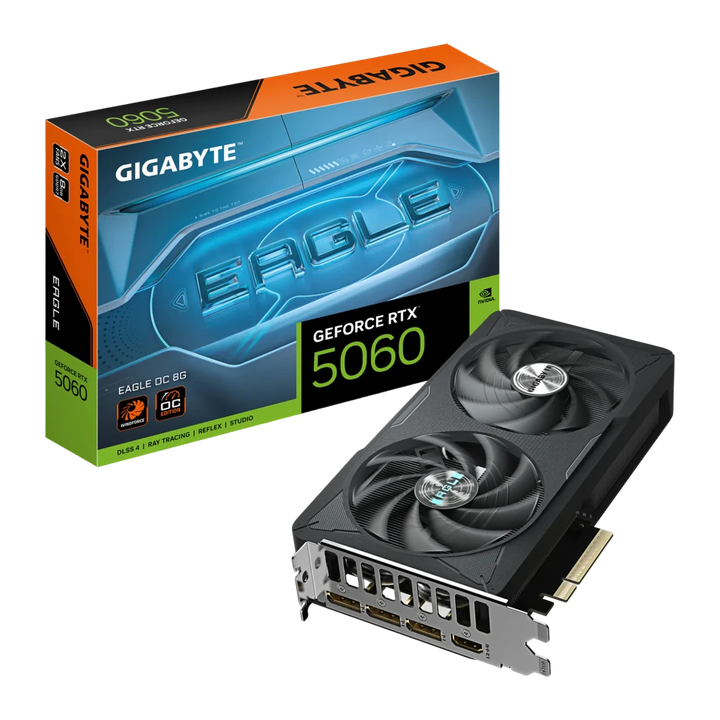 Placa gráfica Gigabyte GeForce RTX 5060 EAGLE MAX OC 8GB GDDR7