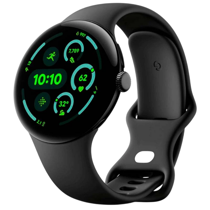 Google Pixel Watch 3 45mm Wi-Fi Preto com Bracelete Obsidiana