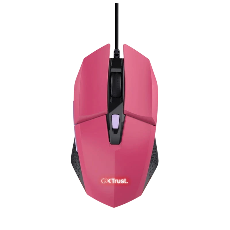 Trust GXT109P FELOX USB Tipo A Rosa - 6400 DPI