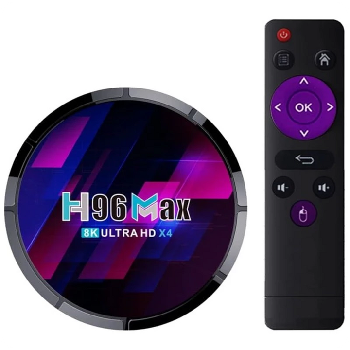 H96 Max X4 S905X4 4 GB/64GB Android 11 - Android TV