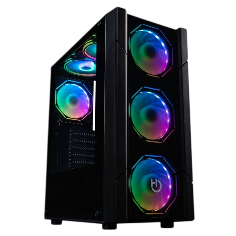 Caixa PC Hiditec V30 ARGB SPCC Preto
