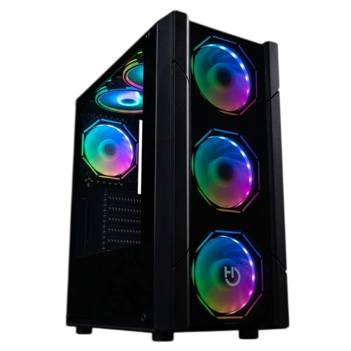 Caixa PC Hiditec V30 ARGB SPCC Preto