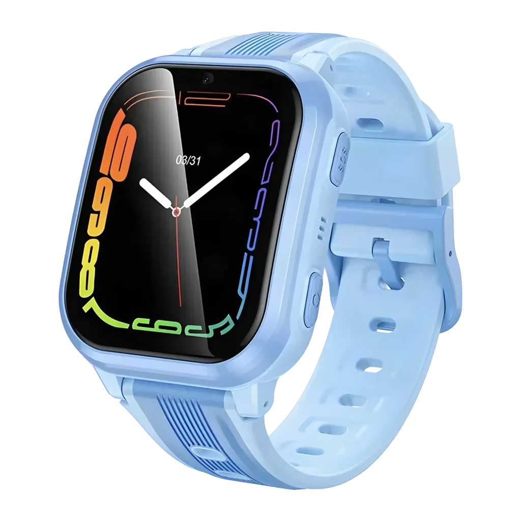 Hoco Y108 Kids Call LBS 4G Azul 1,69 polegadas GPS WiFi Chamadas SOS Câmara 12 dias IPX7 Smartwatch