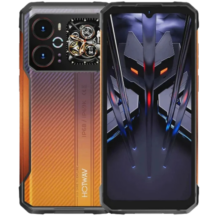 Hotwav Cyber 18 4G 256 GB Laranja 8 GB 6200 mAh