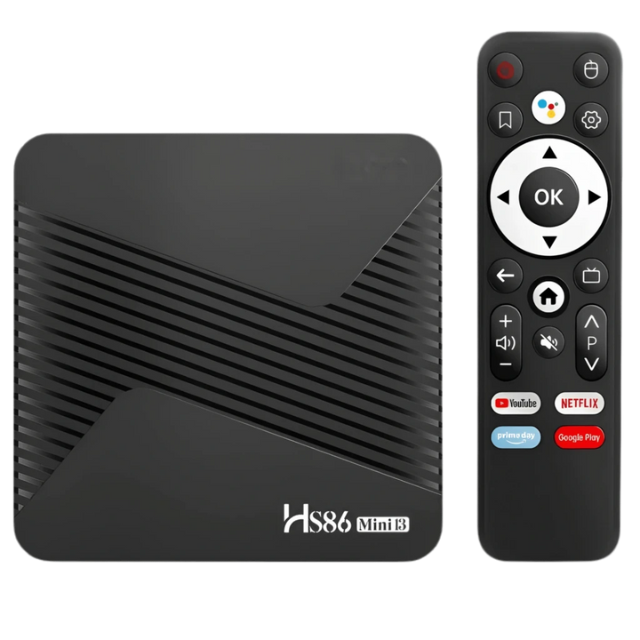 MINI13 HS86 4GB/32GB  8K Android 14 WiFi 6 Dual Band - Android Tv Box