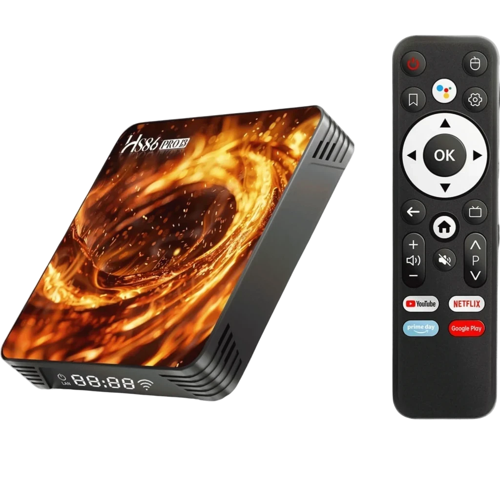 HS86 Pro13  4GB/32GB 8K 4K Android 14 WiFi 6 Dual Band HDR10+