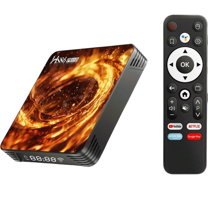 HS86 Pro13  4GB/32GB 8K 4K Android 14 WiFi 6 Dual Band HDR10+