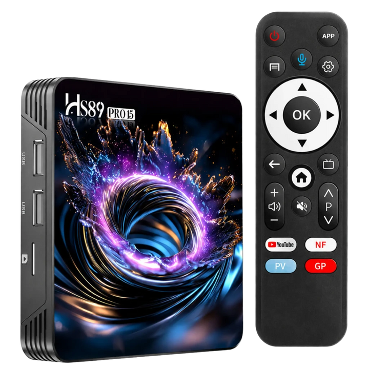 HS89 Pro 15 RK3539 4/32 GB Leitor Multimédia 4K Wi-Fi 6 HDR10