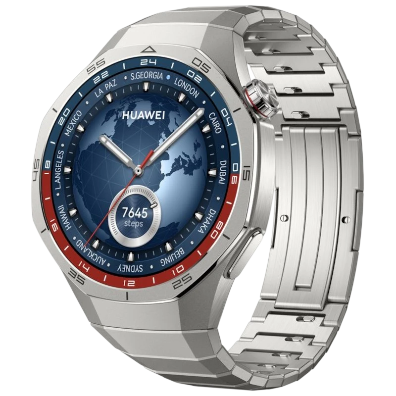 Huawei Watch GT5 Pro 46mm GPS Correia Titânio - Relógio Inteligente
