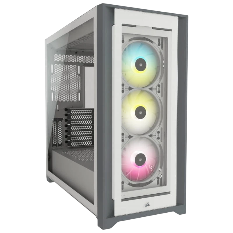 Corsair iCUE 4000X RGB Midi Tower Branco