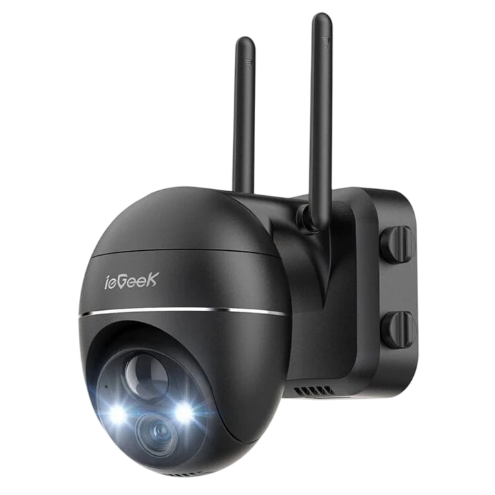 ieGeek ZS-GX1S 3MP/2K WiFi IP65 Preto para Exterior
