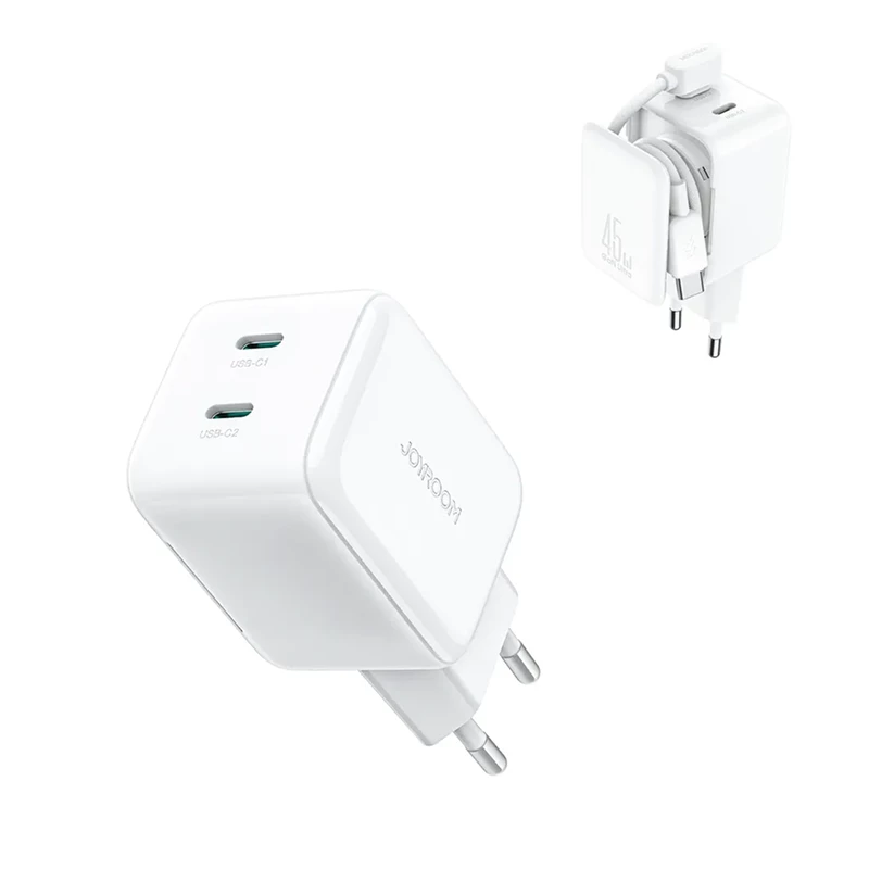 Carregador Joyroom 20W com Duas Portas Tipo C