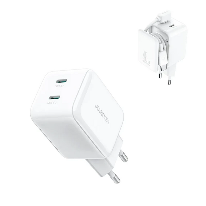 Carregador Joyroom 20W com Duas Portas Tipo C