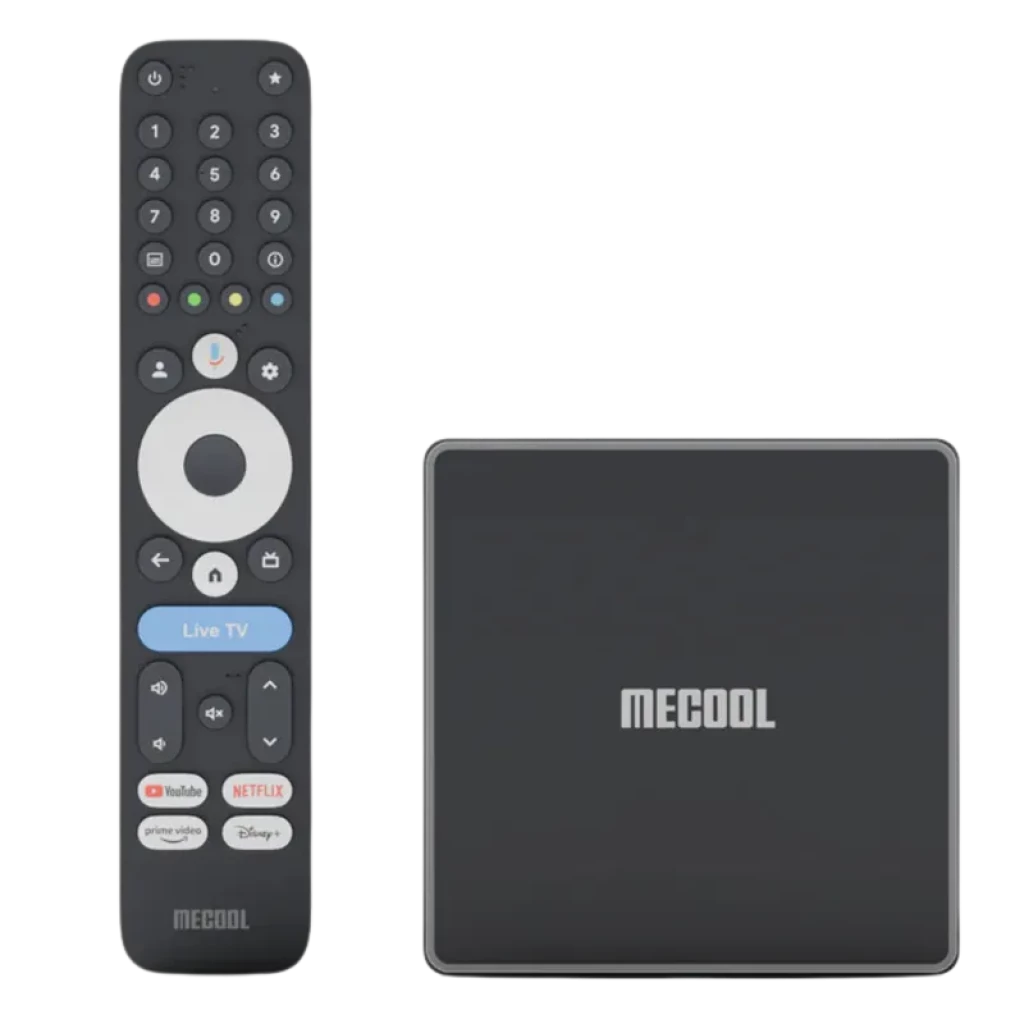 MECOOL MEon1 GTV 4K WiFi 6 Netflix, Prime Video e Disney+ GoogleTV - Android TV